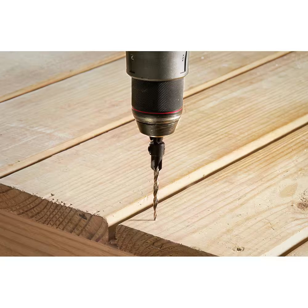 Steel Countersink Set with Wood Spade Bit Set (16-Piece)