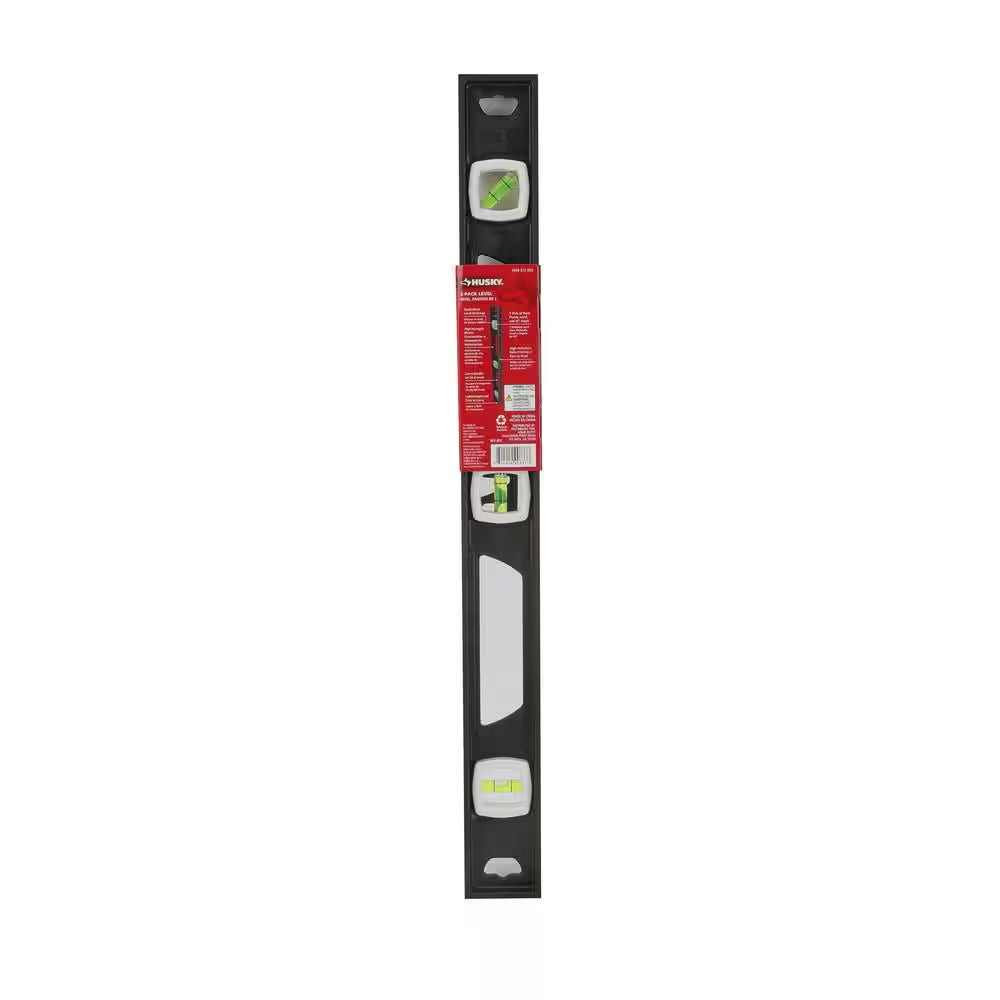 Poly 24 In. I-Beam Level and 9 In. Torpedo Level (2-Pack)