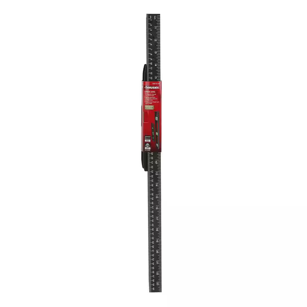 Poly 24 In. I-Beam Level and 9 In. Torpedo Level (2-Pack)