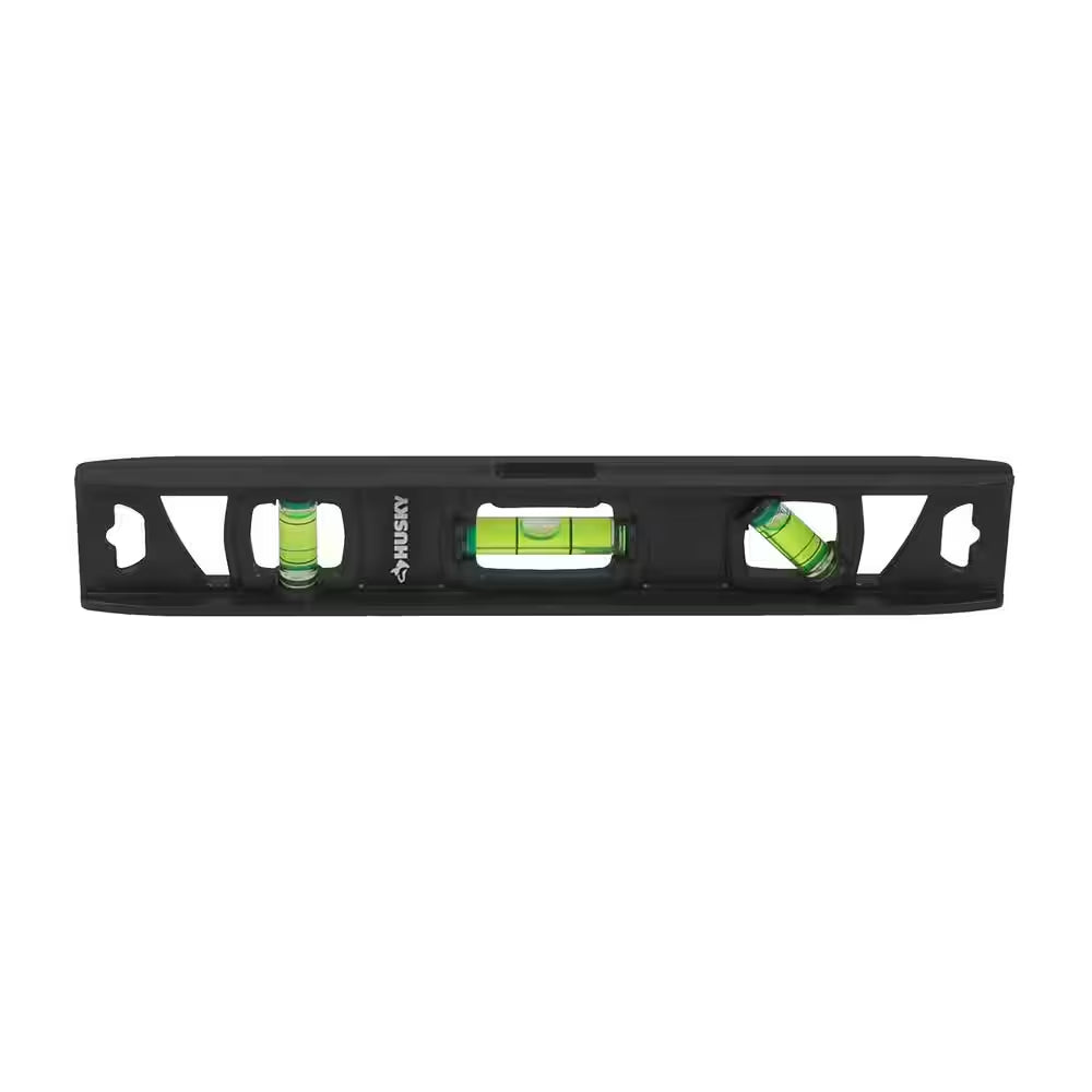 Poly 24 In. I-Beam Level and 9 In. Torpedo Level (2-Pack)