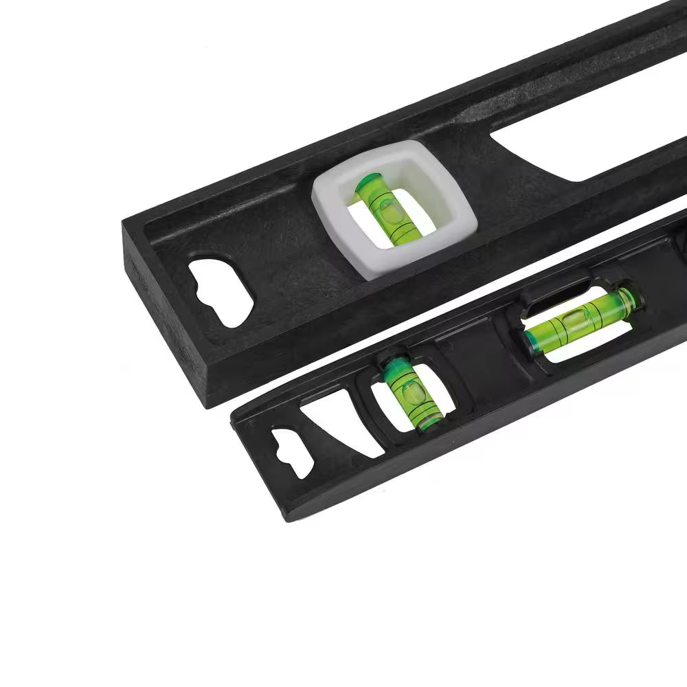 Poly 24 In. I-Beam Level and 9 In. Torpedo Level (2-Pack)